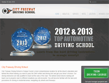 Tablet Screenshot of drivingschoolsinorange.info